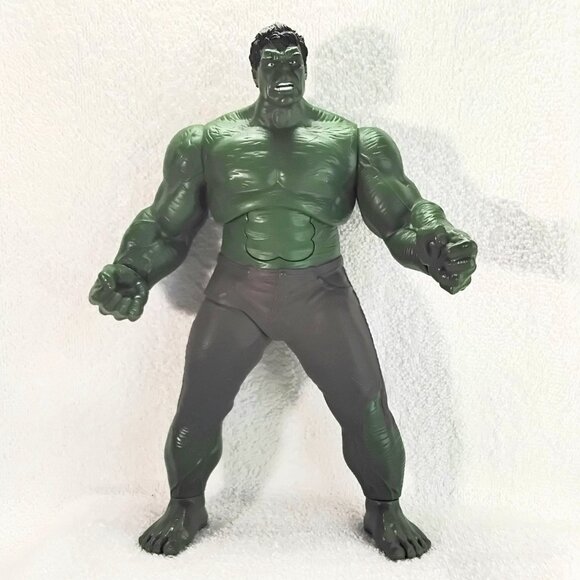 Marvel Other - 3/$25 E/NM 2012 The Avengers 10" Hulk Talking/Poseable Action Figure By Marvel!!